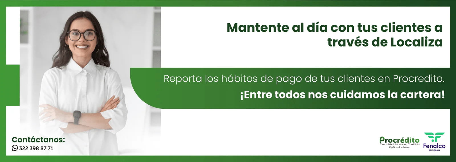 Mantente al día con tus clientes