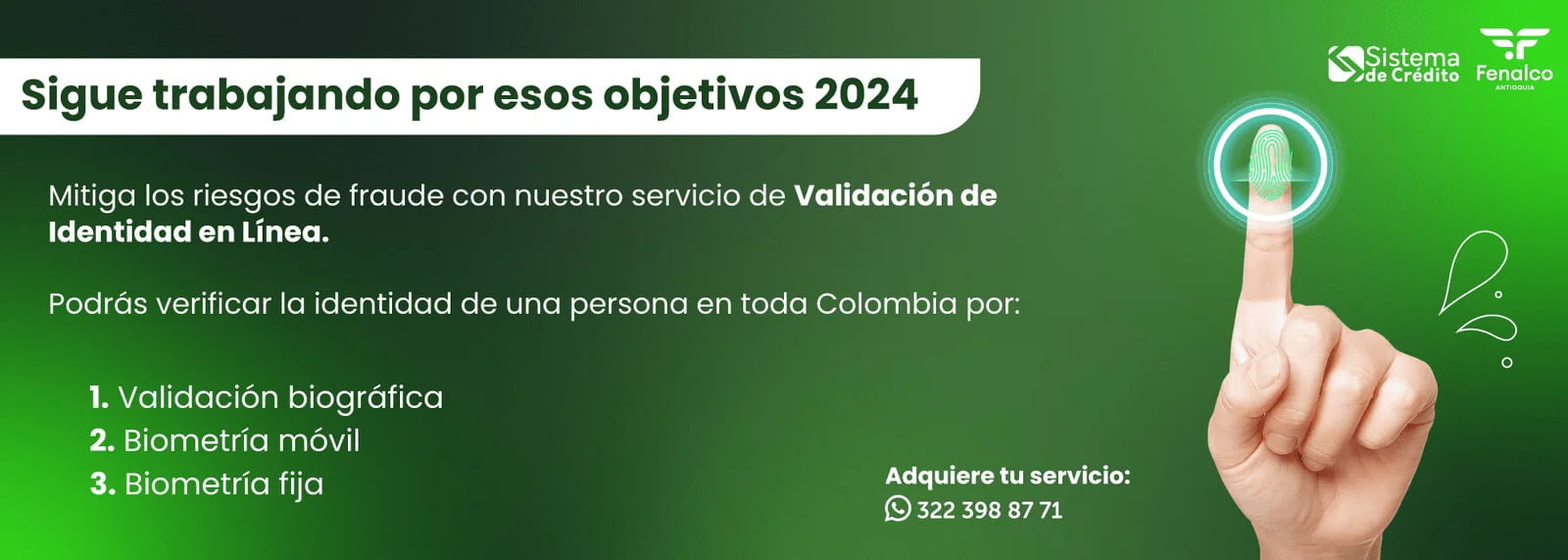 Sigue trabajando por esos objetivos