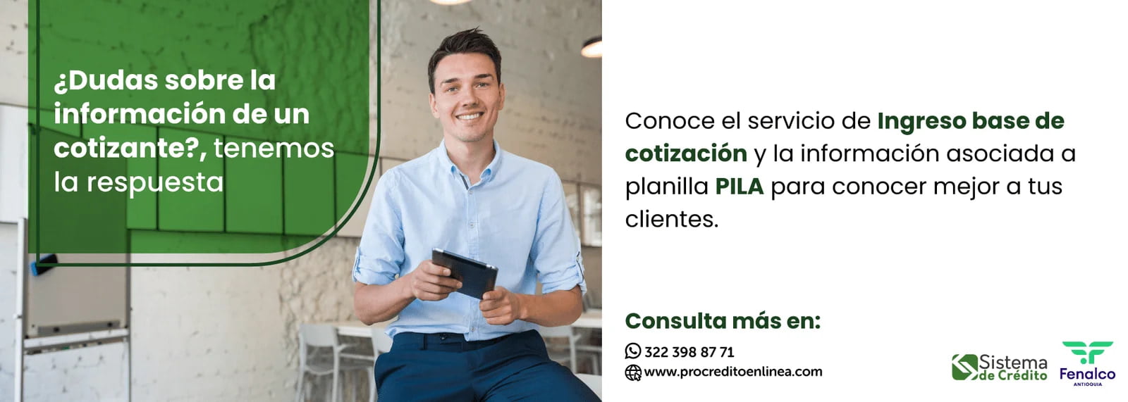 ¿Dudas sobre la información de un cotizante?